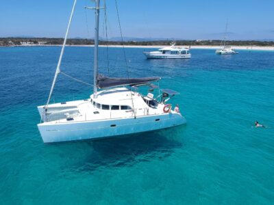 Private Lagoon 380 Catamaran for Private Cruises, Weddings & Getaways in Malta