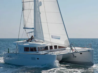 Lagoon 450 Sailing Catamaran in Singapore with Spacious Decks