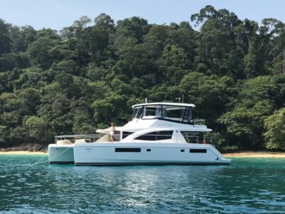 Private Leopard 51 Catamaran Charter with Waterslide, Floating Jacuzzi & Island Cruise