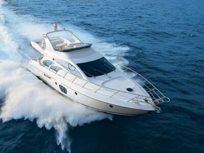 Azimut 55Ft Private Luxury Yacht Charter in Singapore with Water Toys