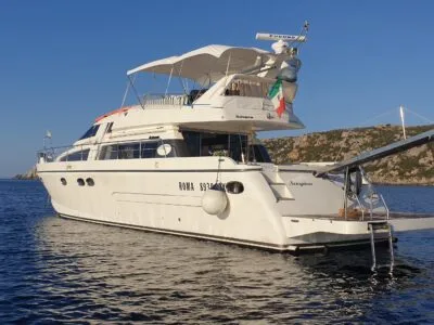 Private Yacht Charter in Sardinia with Flybridge, Sun Deck & Water Sports