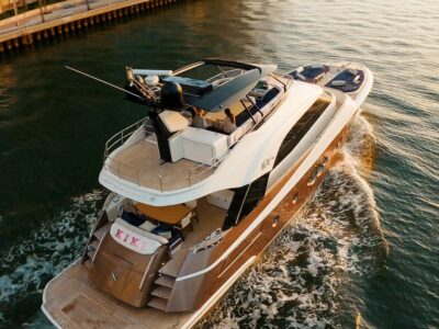 70’ Monte Carlo Yacht Experience | Luxury Miami River Charter with Open Bar