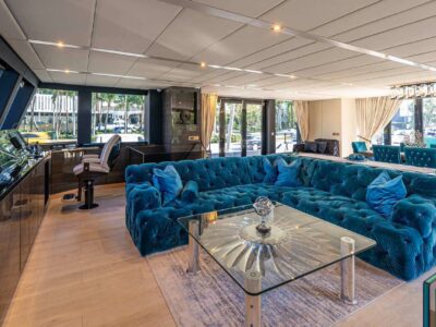 Experience a Private Floating Resort on the 70’ Sunreef Catamaran