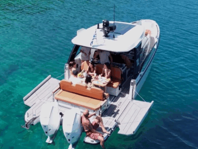 High-Performance Saxdor 320 GTO Private Charter in Kalamata