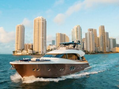 70’ Monte Carlo Yacht Experience | Luxury Miami River Charter with Open Bar