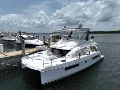 Stable & Spacious West Palm Beach Getaway Aboard the 43ft Leopard Power Catamaran