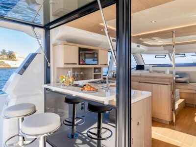 Explore Nassau in Style Aboard a Brand-New 44ft Aquila Power Catamaran