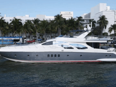 Ultimate Miami Superyacht Charter | 105ft Azimut Grande with Jacuzzi
