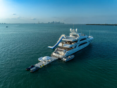 Experience Ultimate Luxury Aboard the 166ft Trinity Superyacht in Miami