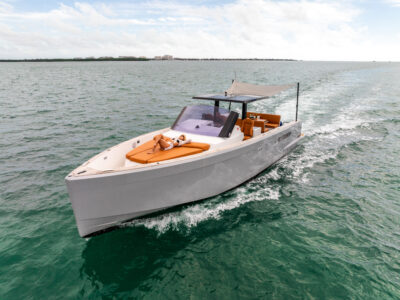 Cruise Miami in Modern Style Aboard the 40ft Fjord Open