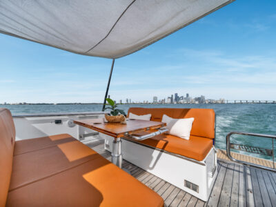 Cruise Miami in Modern Style Aboard the 40ft Fjord Open