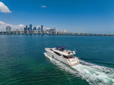 Superyacht Luxury in Miami | 85ft Ferretti with On-Deck Jacuzzi