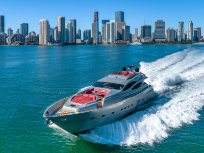 Feel the Thrill of Miami Aboard the 90ft Pershing 92 Superyacht