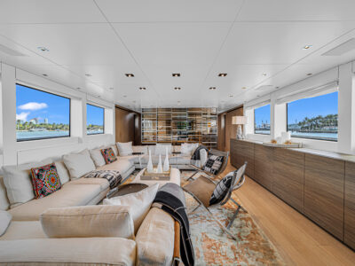 Indulge in Superyacht Luxury Aboard the 97ft San Lorenzo in Miami