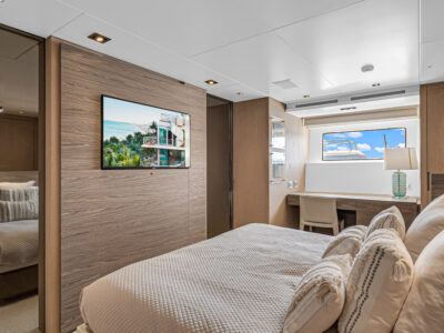 Indulge in Superyacht Luxury Aboard the 97ft San Lorenzo in Miami