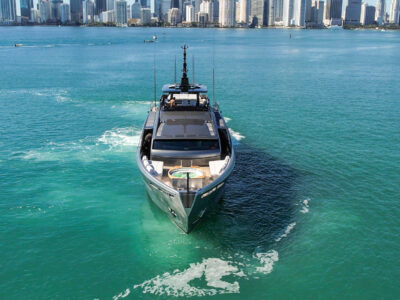 Command Miami Waters Aboard the 116ft Pershing Superyacht