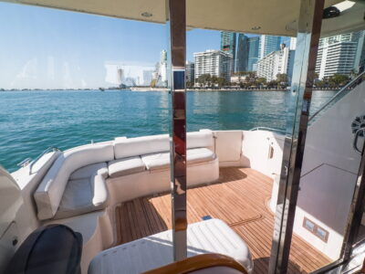 Luxury 48ft Princess Flybridge Yacht Charter in Miami
