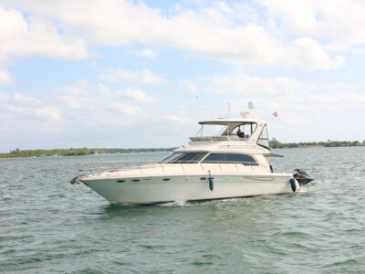 Luxury Miami Yacht Charter Aboard the 52ft Sea Ray Sedan Bridge