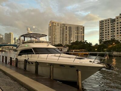 Luxury Miami Yacht Charter Aboard the 52ft Sea Ray Sedan Bridge