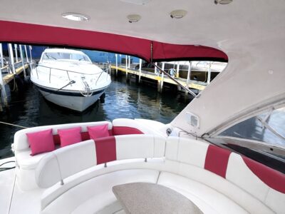 Turn Heads in Miami Aboard the Stylish 45ft Diamond Pink Yacht