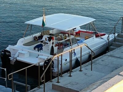 Relax on Bulgaria’s Black Sea Aboard the Rainbow Motor Catamaran
