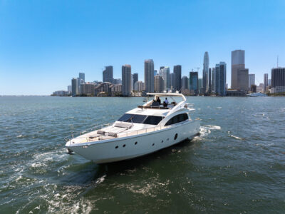 Host an Unforgettable Miami Yacht Day on the 75’ Aicon