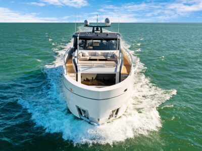 Indulge in a Floating Wellness Retreat on the 95’ Ocean Alexander with Jacuzzi and Gym