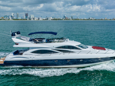 Experience Coconut Grove Luxury on the 80’ Sunseeker Manhattan