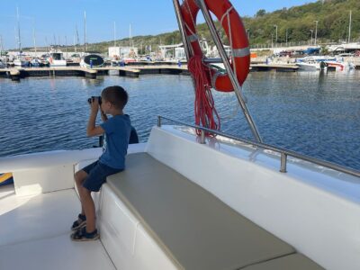Relax on Bulgaria’s Black Sea Aboard the Rainbow Motor Catamaran