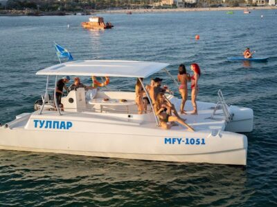 Relax on Bulgaria’s Black Sea Aboard the Rainbow Motor Catamaran